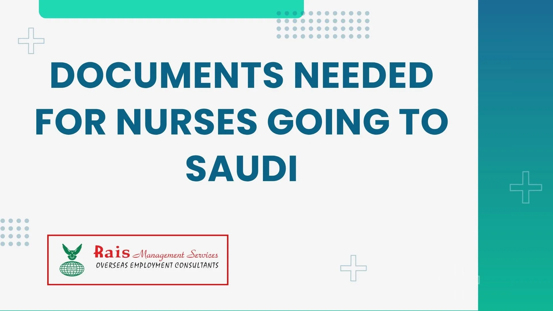 Documents Needed for Nurses Going to Saudi