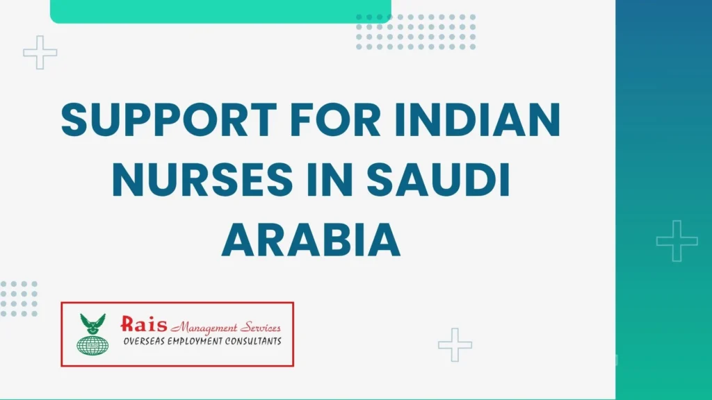 Support for Indian Nurses in Saudi Arabia